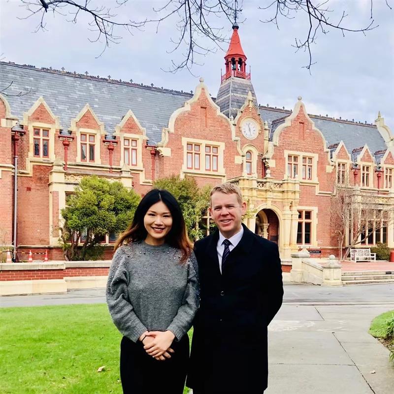 Had the opportunity to meet Chris Hipkins during his visit to Lincoln University.
